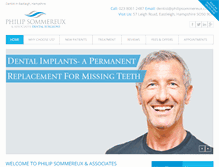 Tablet Screenshot of dentistinsouthampton.co.uk